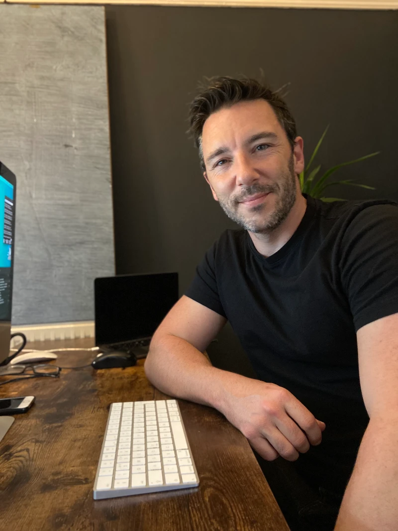 Chris Good - Founder of Boosh Digital, web design agency Devon
